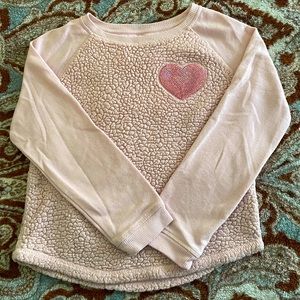 SO Girls Pink Fleece Sweatshirt